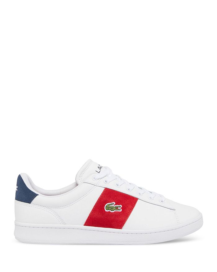 

Мужские кроссовки Carnaby Set Cigar Bar на шнуровке Lacoste, белый