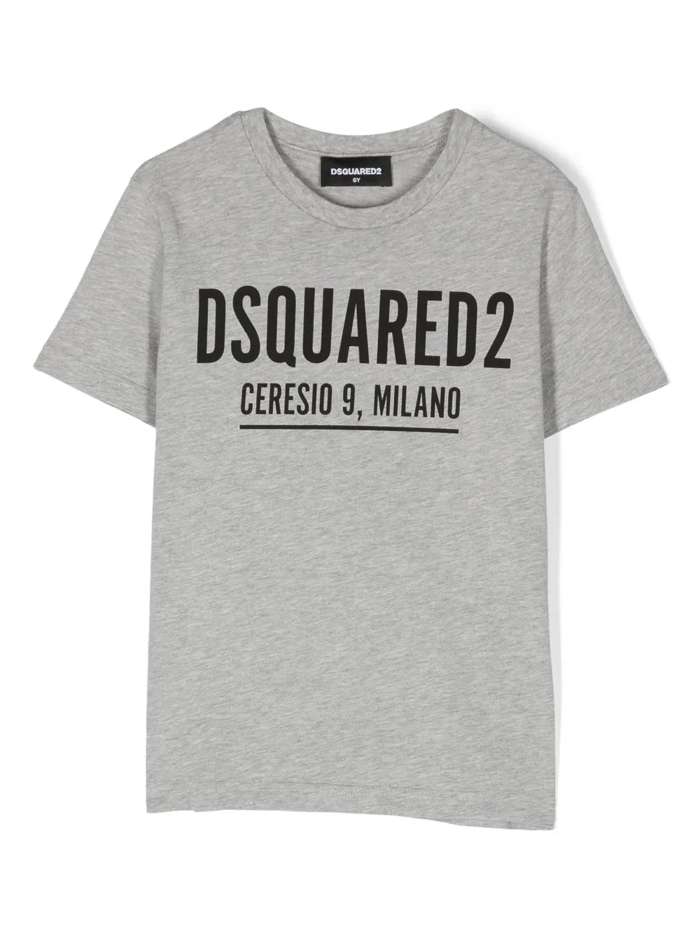 

Футболка с логотипом DSQUARED2 KIDS, серый