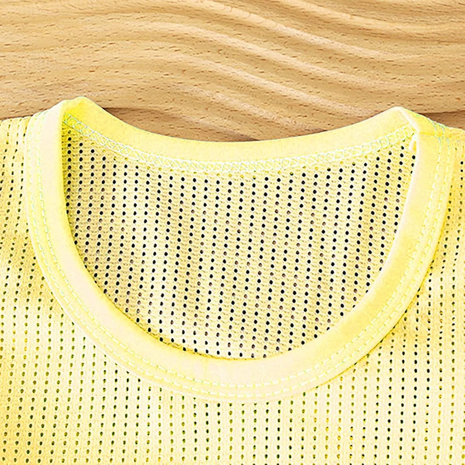 Детский топ для активного отдыха, Athletic Tank Top, Generic, желтый — фото 4