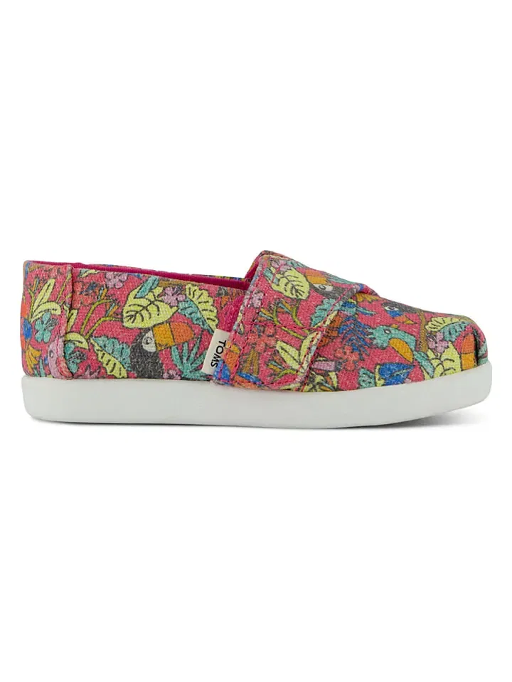 Слипперы, разноцветные, TOMS, розовый