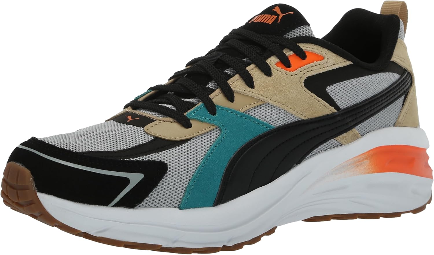 

Мужские кожаные кроссовки Puma Hypnotic, черный/серый