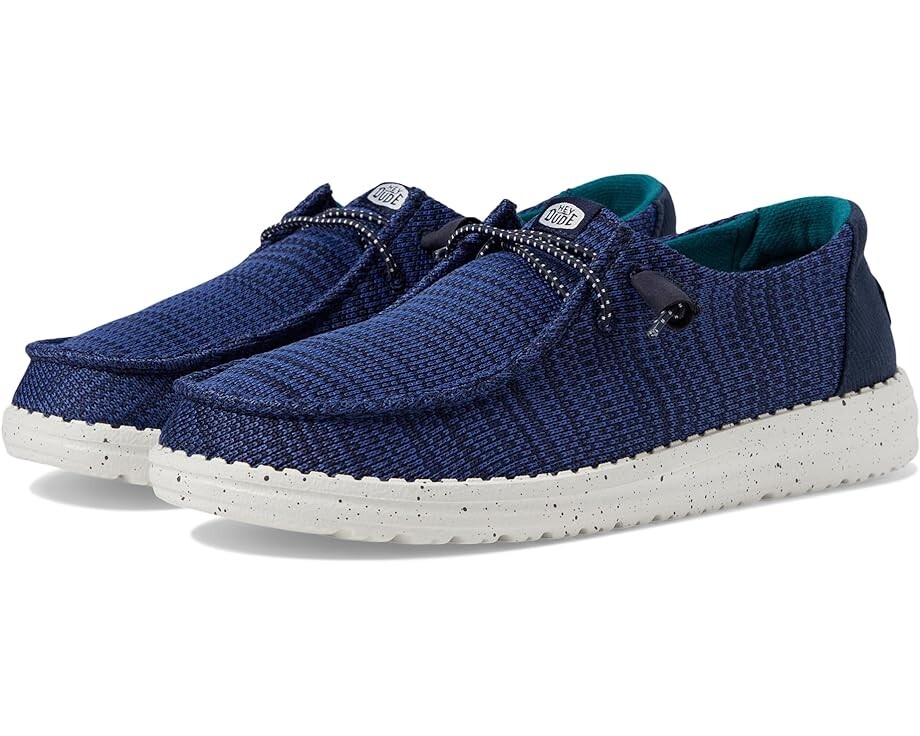 

Кроссовки Hey Dude Wendy Sport Mesh, цвет Navy/White