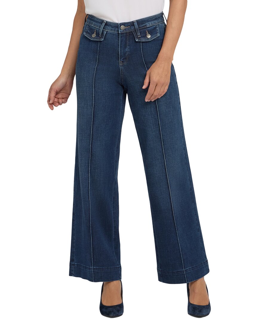 

Джинсы NYDJ Teresa Louvre Sapphire Wide Leg Nydj, синий