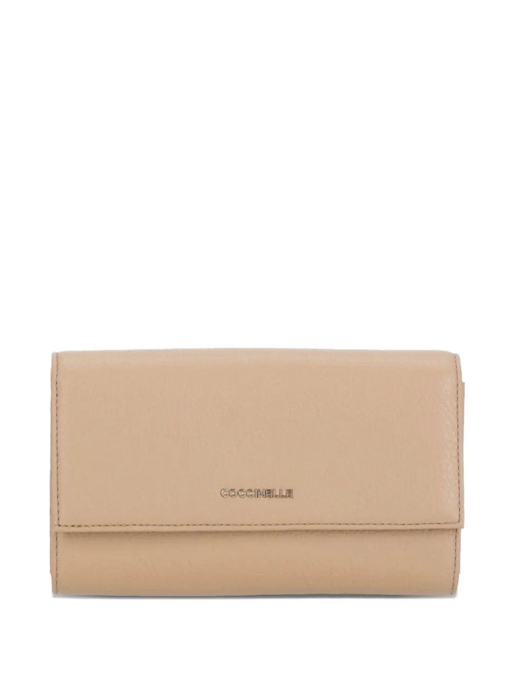 

Кошелек Metallic Soft с клапаном Coccinelle, коричневый