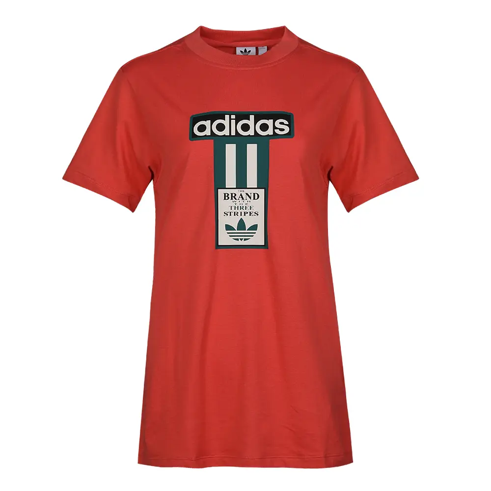 

Adidas Originals Футболка женская красная