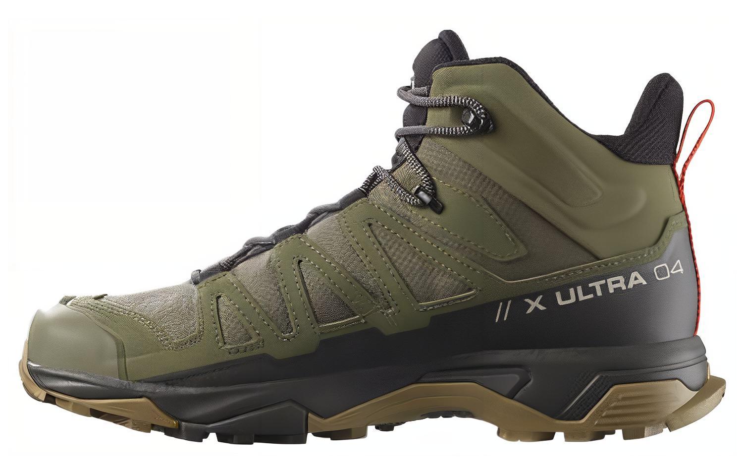 

Ботинки для походов X Ultra 4 Mid SALOMON, Brown