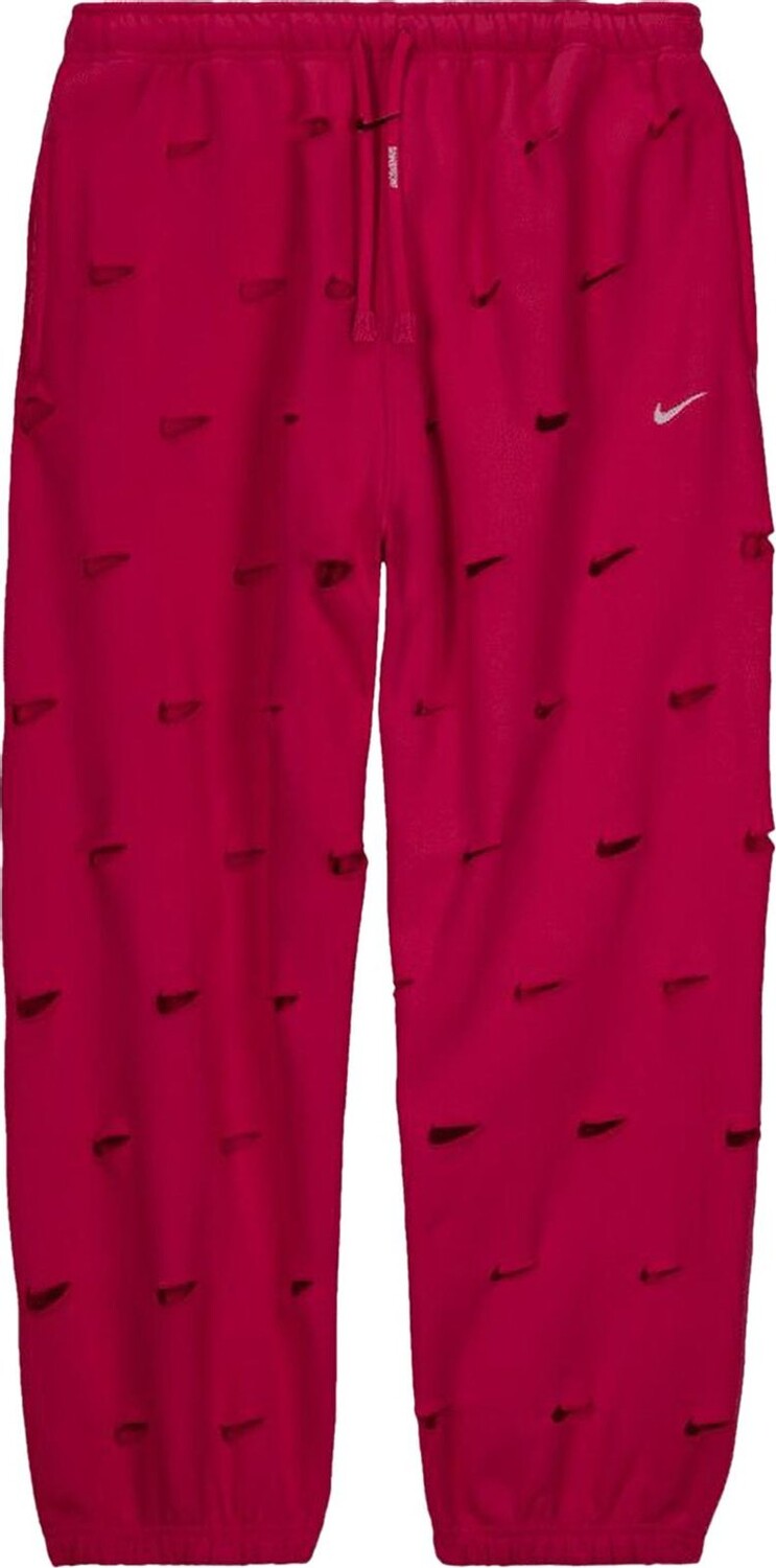 

Брюки Nike x Jacquemus 'Dark Pink', розовый