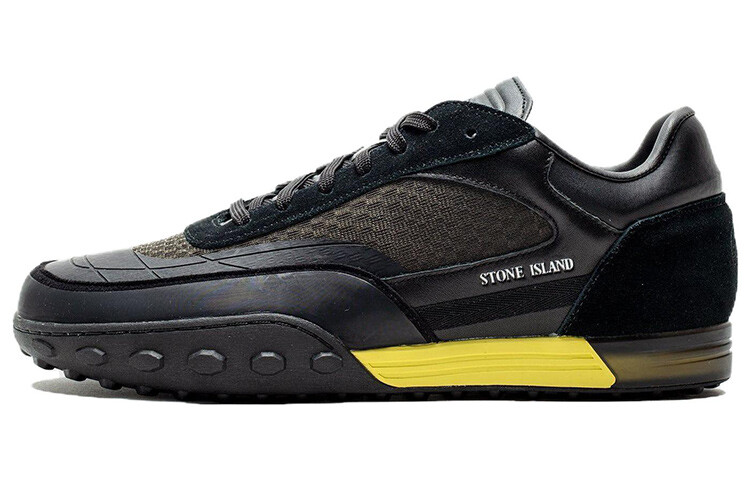 

Мужская обувь Lifestyle с низким верхом, черного/желтого цвета Stone Island, Черный, Мужская обувь Lifestyle с низким верхом, черного/желтого цвета Stone Island