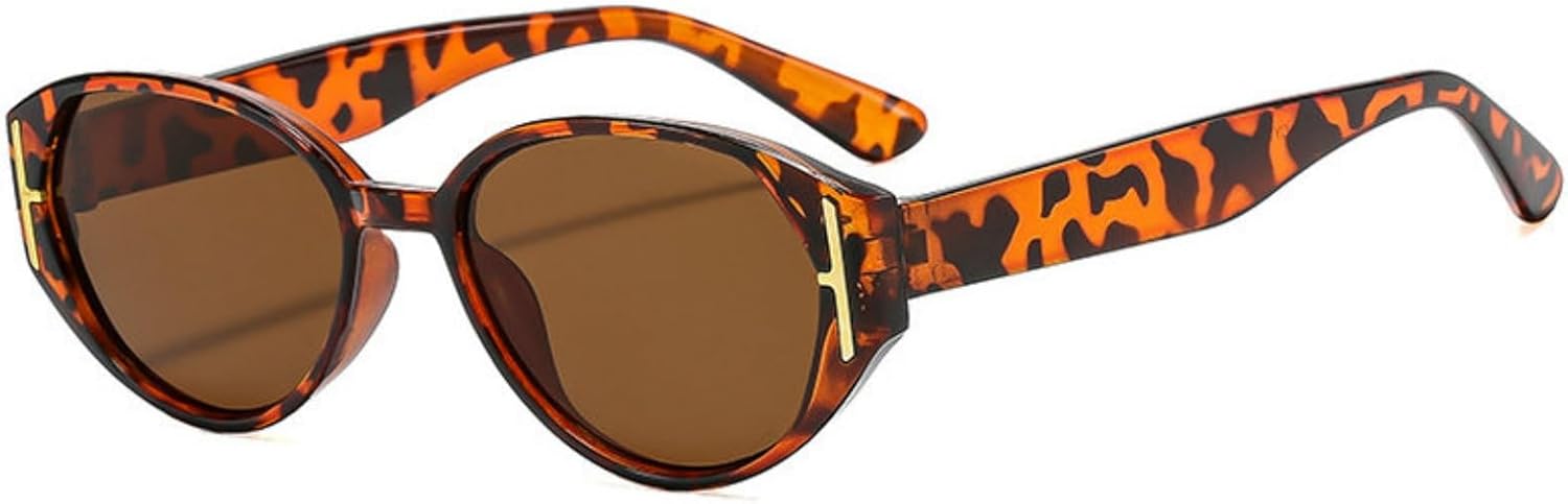 

Солнцезащитные очки Willochra овальной формы для женщин, модные очки «кошачий глаз» с градиентным переходом цвета, винтажные овальные очки 90-х годов, защита от ультрафиолета UV400, C5