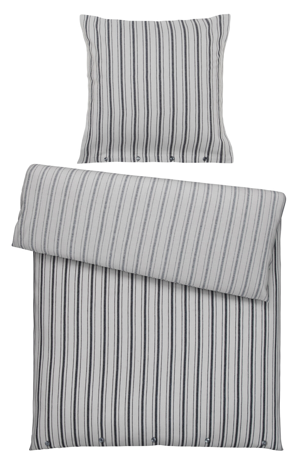 

Двустороннее постельное белье Dieter Knoll, 155x220 см, серо-коричневый