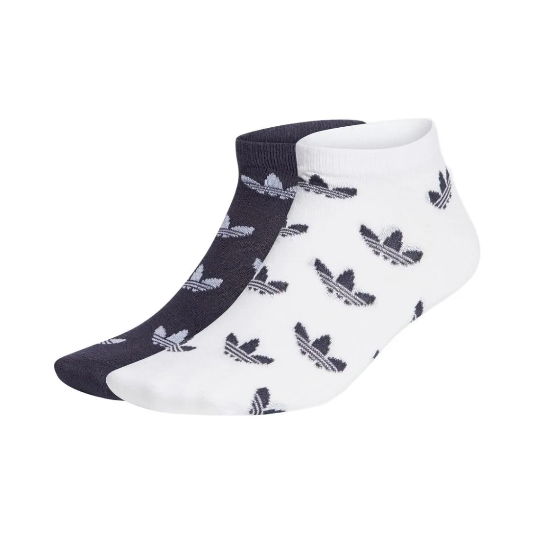Носки короткие унисекс, набор из 2 пар Adidas Originals, 1 Set 2 Pack (White/Blue)