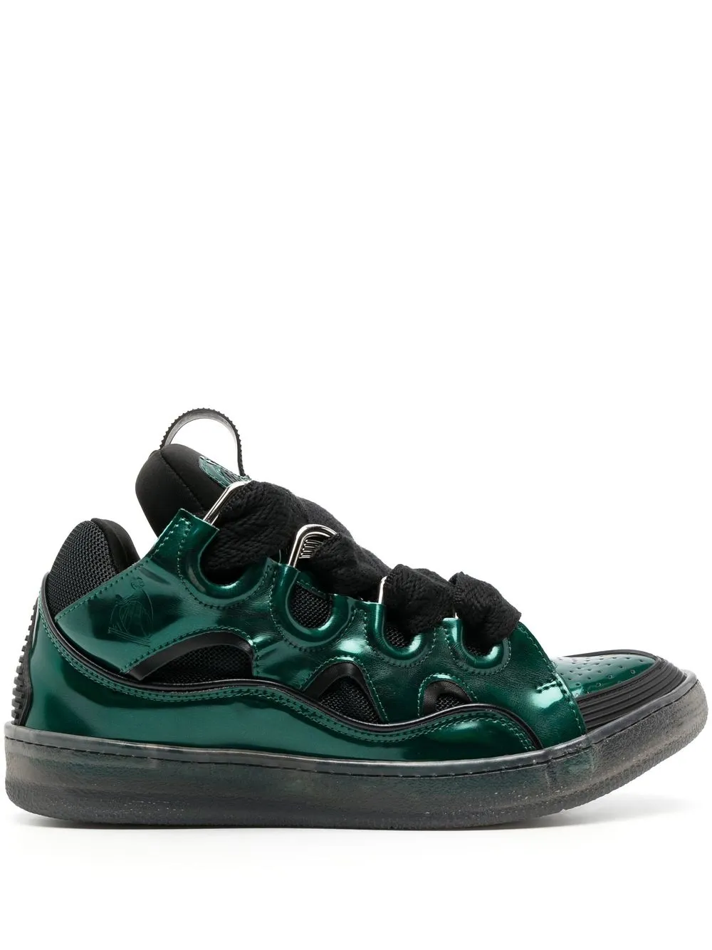 

Кроссовки Curb на шнуровке Lanvin, черный