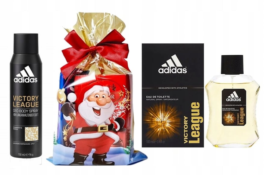 

Подарочный набор Adidas Men's Victory League: туалетная вода + антиперспирант