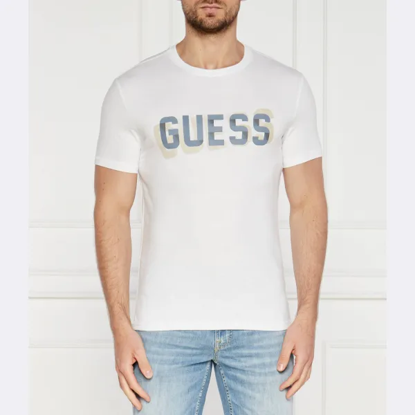 

Футболка стандартного кроя Guess, белый