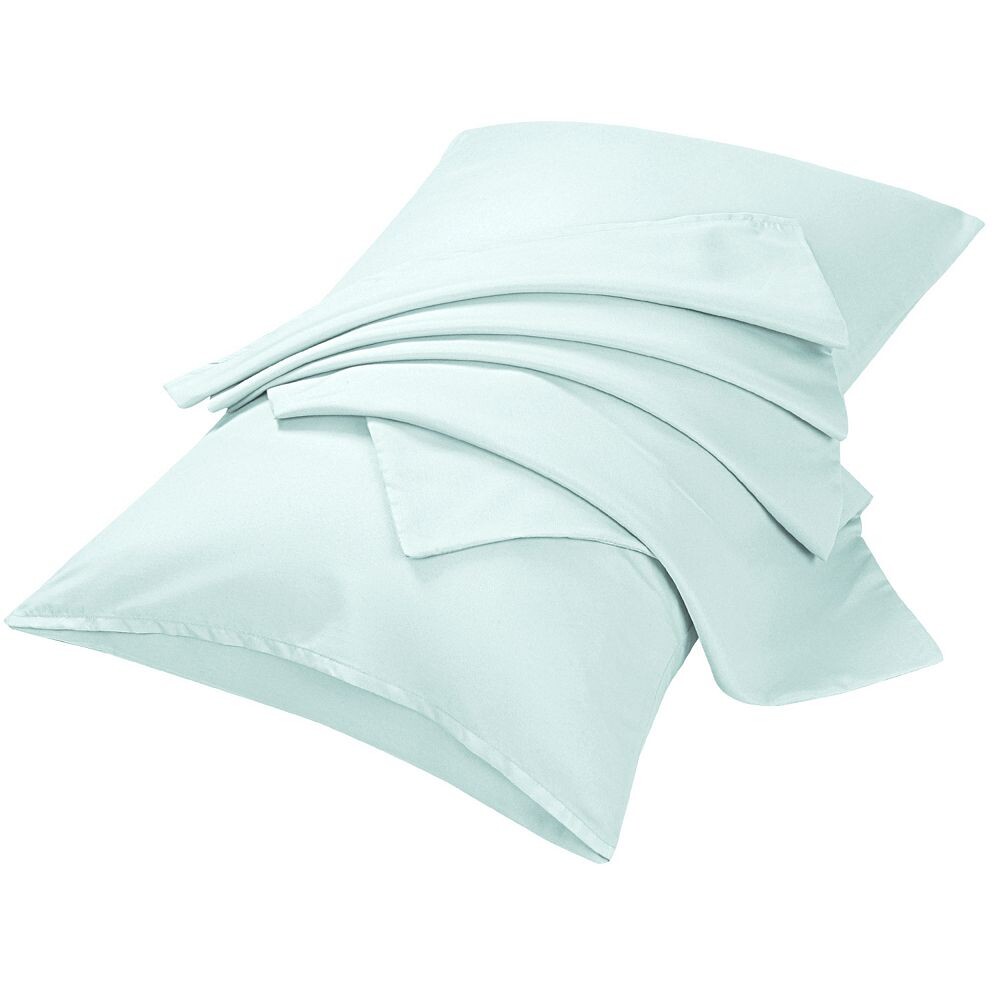 

2 шт., наволочки из микрофибры, не мнется, King 20 x 36 дюймов PiccoCasa, цвет Light Grey