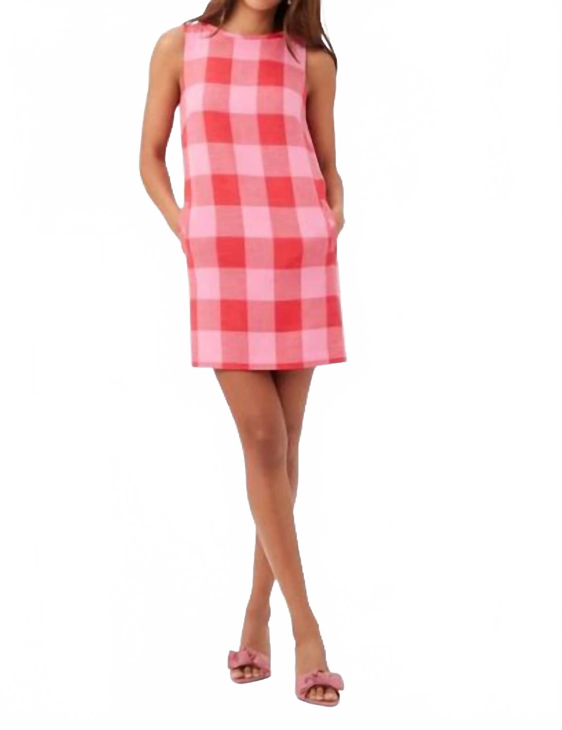 

Платье Belle в оттенке пустынной розы Trina Turk, розовый