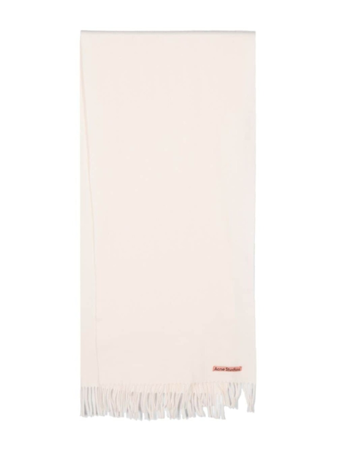 

Acne Studios шерстяной шарф с бахромой, розовый