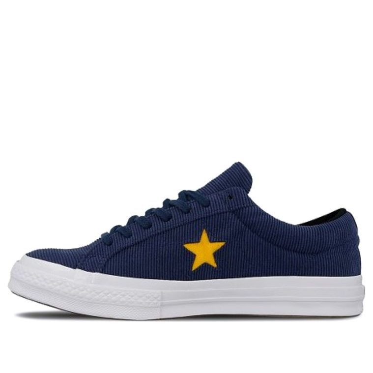 

Кеды Converse One Star Ox Retro Low Tops Casual Skateboarding Shoes Unisex Deep Blue, синий