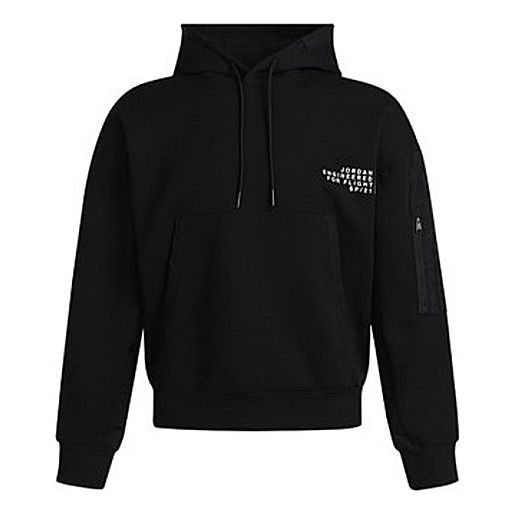 

Толстовка Air Jordan 23 Engineered Knit Printing Pullover Black, черный