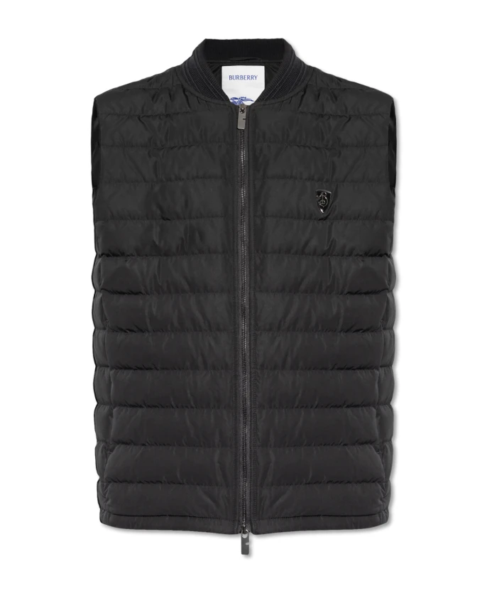

Пуховой жилет Burberry, черный