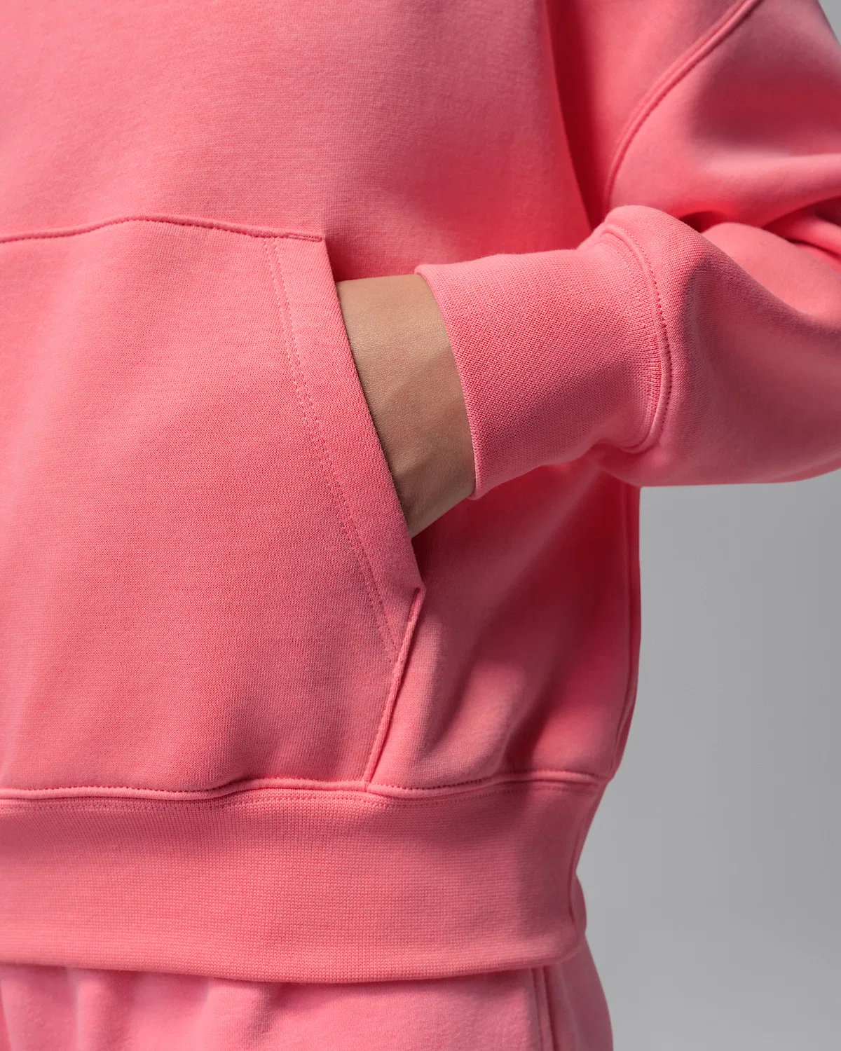 Детская толстовка Jordan Brooklyn Fleece, Pink — фото 4