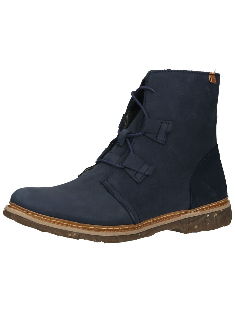 Ботильоны на шнуровке EL NATURALISTA Lace-Up Ankle Boots, синий