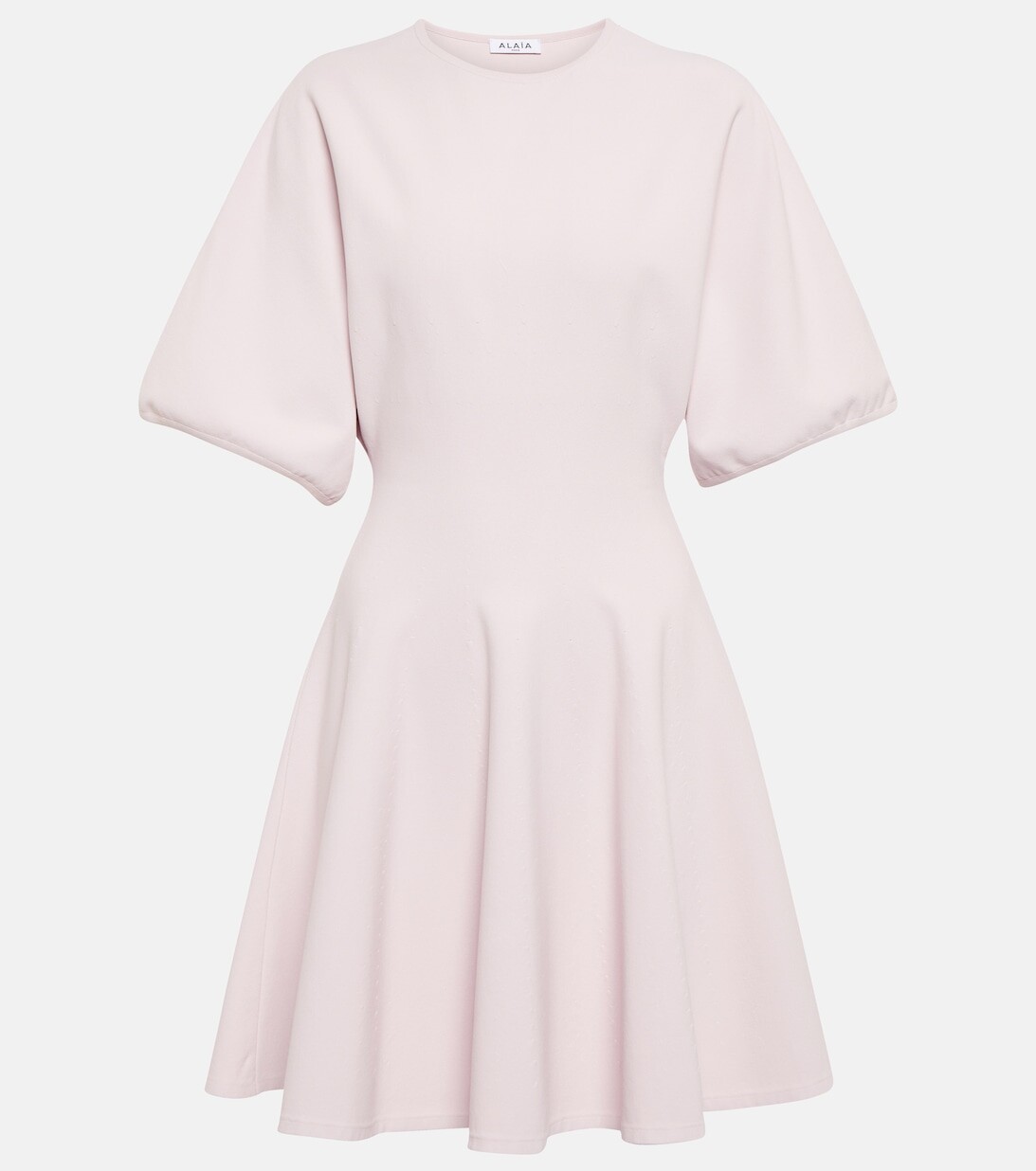 

Плиссированное мини-платье ALAÏA, розовый