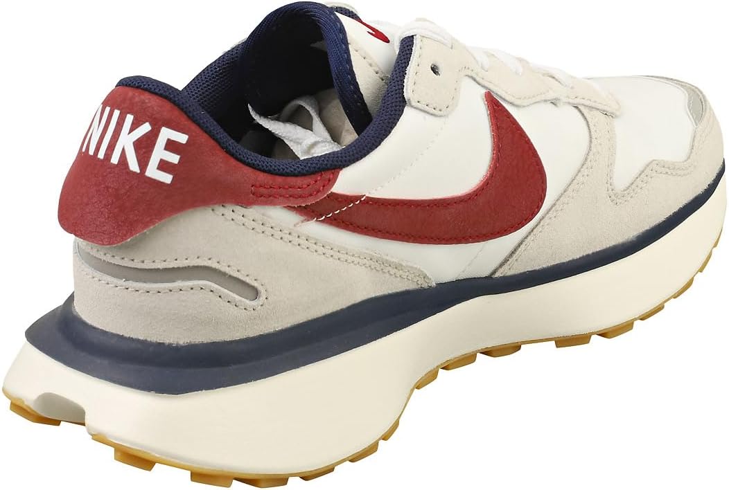 Женские кроссовки Nike Phoenix Waffle, красный/синий — фото 2