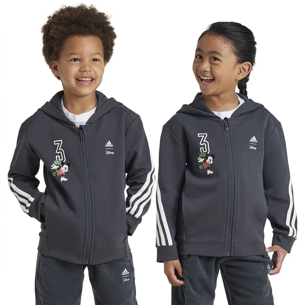 

Толстовка adidas Disney Mickey Mouse full zip, серый