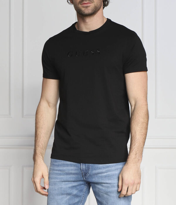 

Футболка ss классика Regular fit Guess Jeans, черный