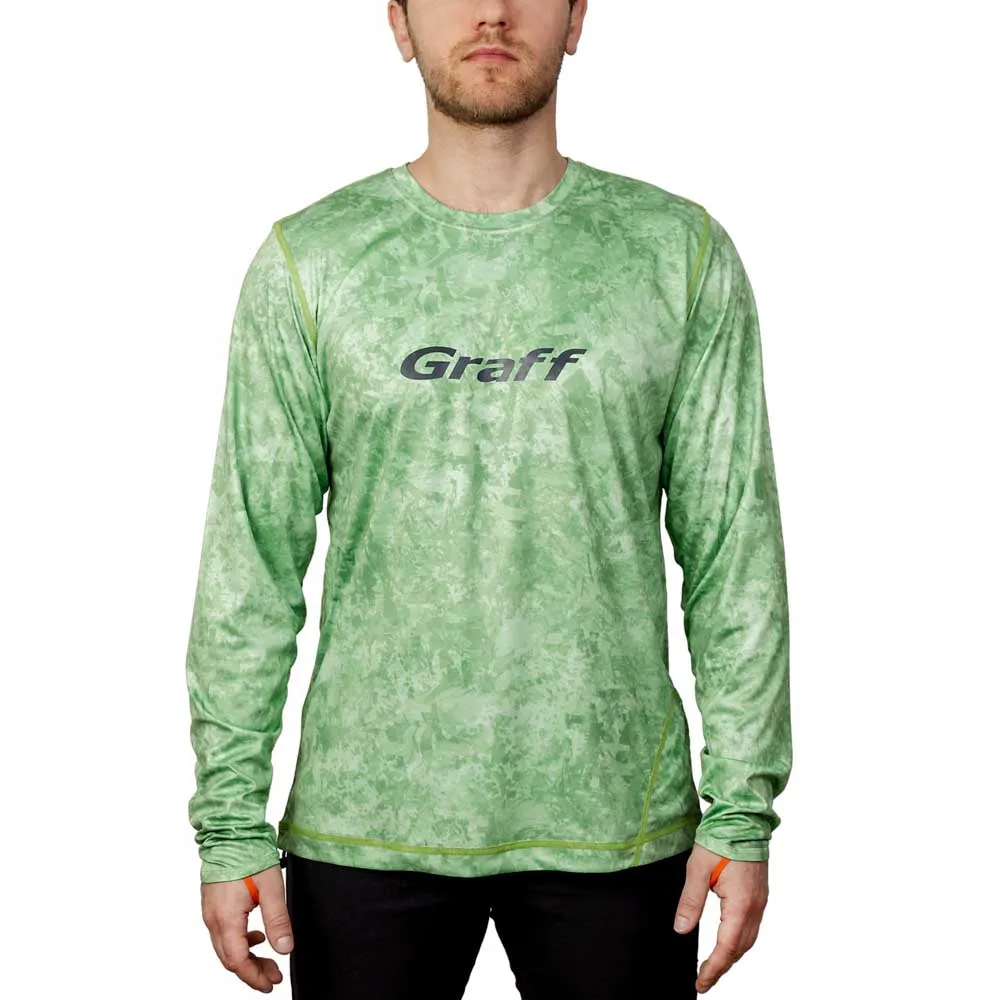 

Футболка с длинным рукавом Graff UPF50 961 CL-7, зеленый