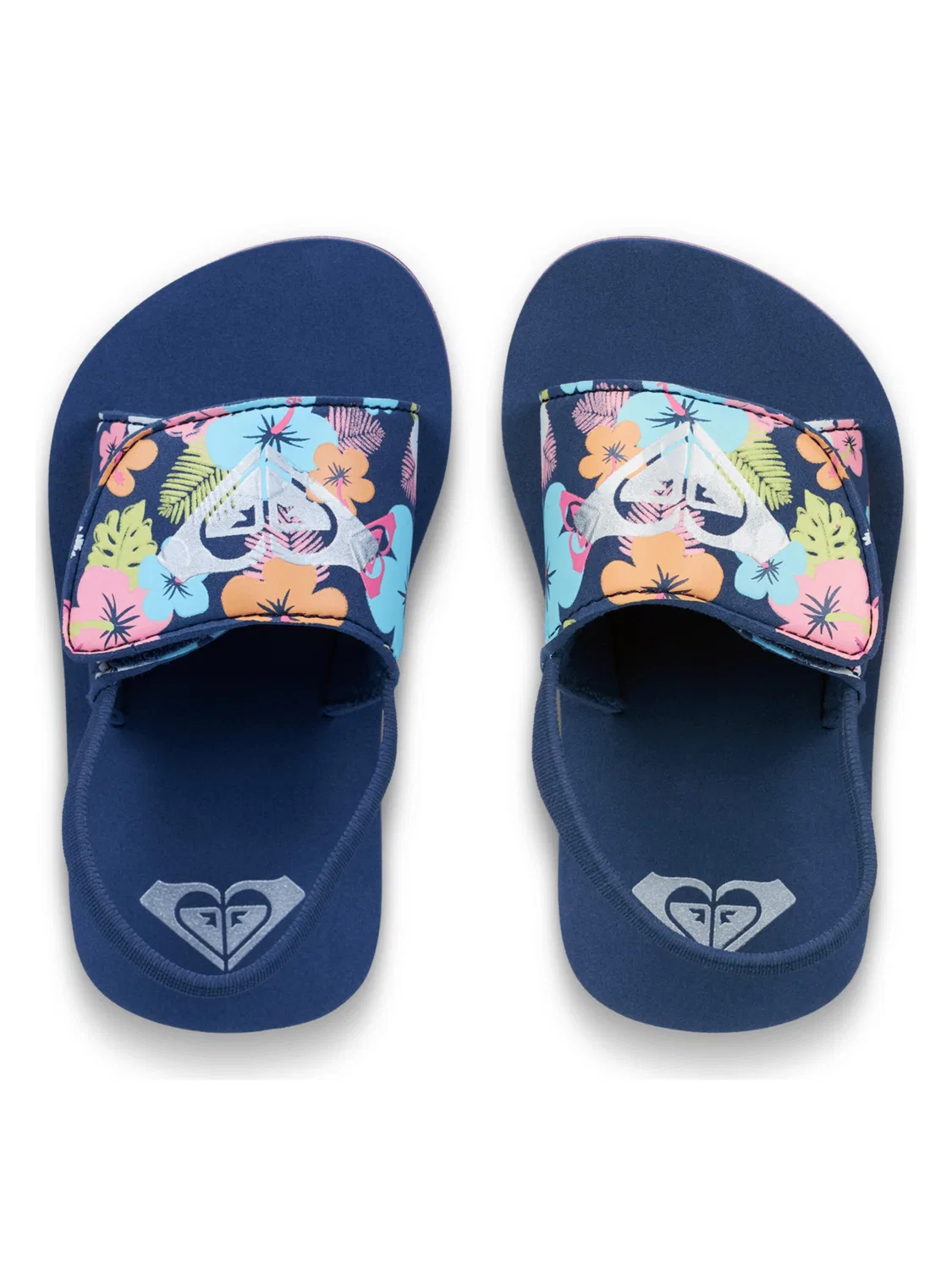 Сандалии 'Finn' Roxy, Navy/Sky Blue — фото 4