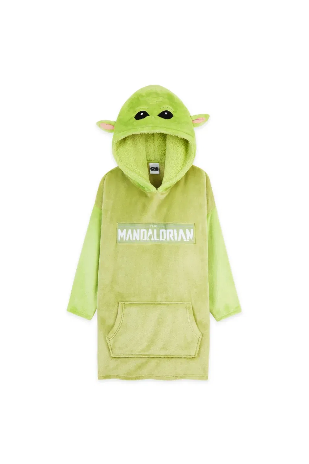 Детский халат-одеяло Baby Yoda Disney, зеленый