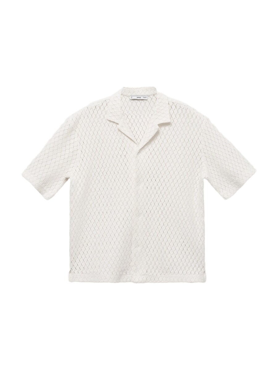 

Рубашка на пуговицах классического кроя MANGO MAN Ditella, Off white