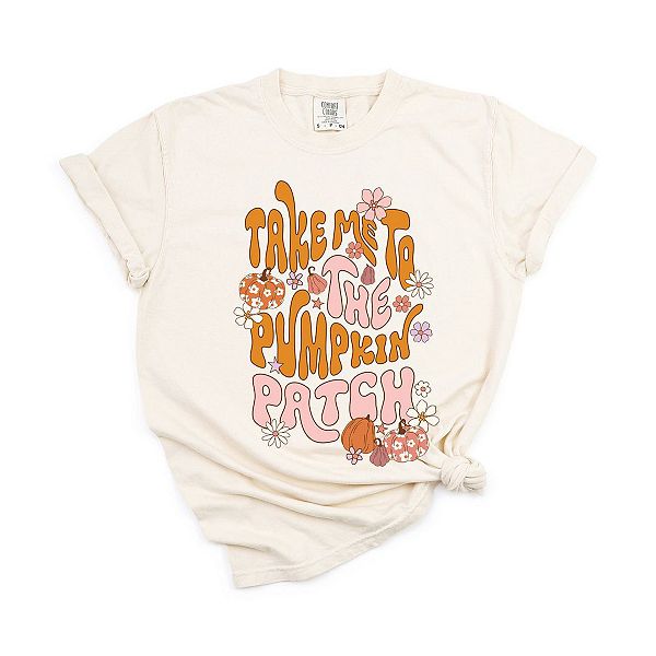 

Футболка Take me to the pumpkin patch flowers garment dyed Simply Sage Market, Зеленый, Футболка Take me to the pumpkin patch flowers garment dyed Simply Sage Market