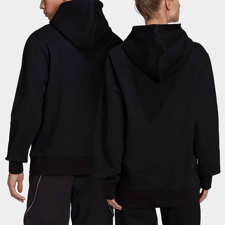 Худи Y-3 SS21 Logo Printing Unisex Black, черный — фото 3
