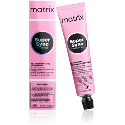 

Super Sync Pre-Bonded 6CG Медно-золотой 90 мл Matrix