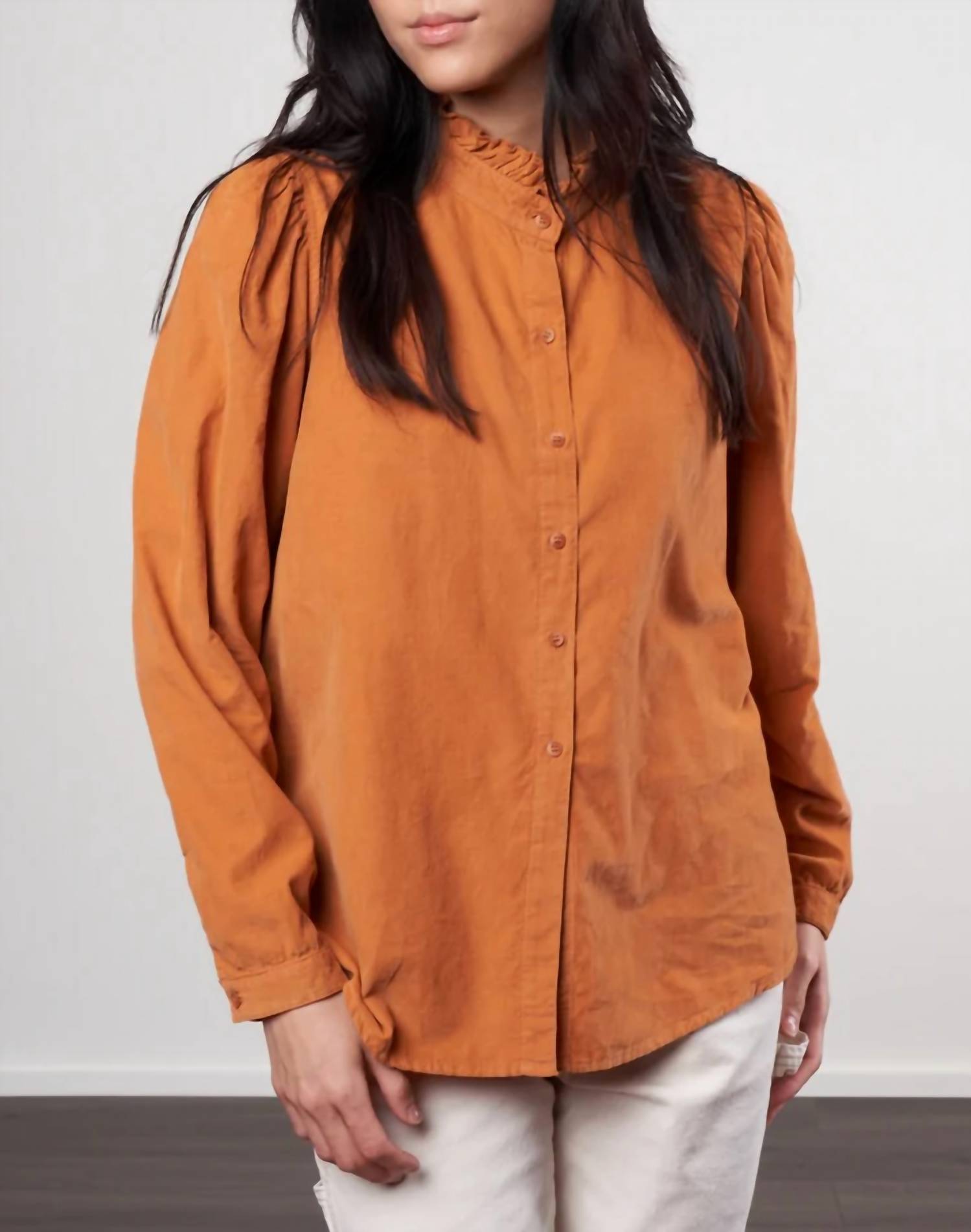 

Блузка женская A SHIRT THING, цвет pumpkin