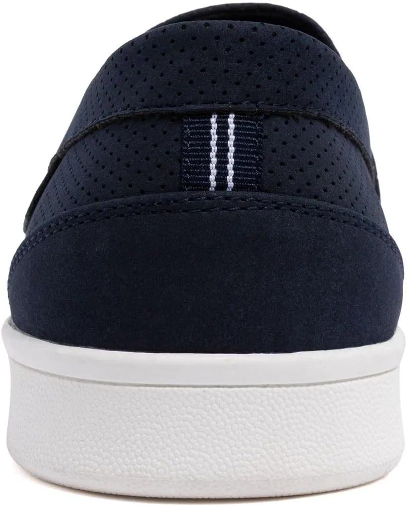 Мокасины Nautica Derwin, Navy Perforated — фото 3