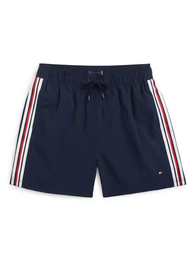 Детские плавательные шорты на завязках Tommy Hilfiger, Dark Night Navy
