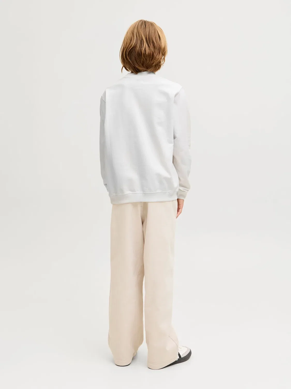 Свитшот с принтом JACK & JONES Junior, cloud dancer — фото 3