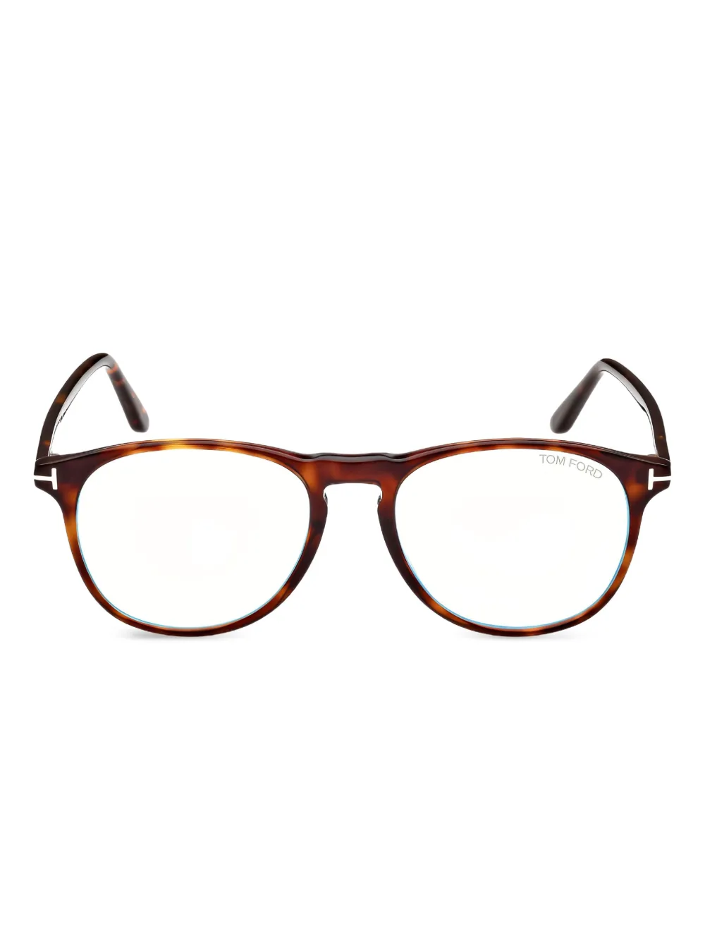 

Очки в круглой оправе TOM FORD Eyewear, коричневый