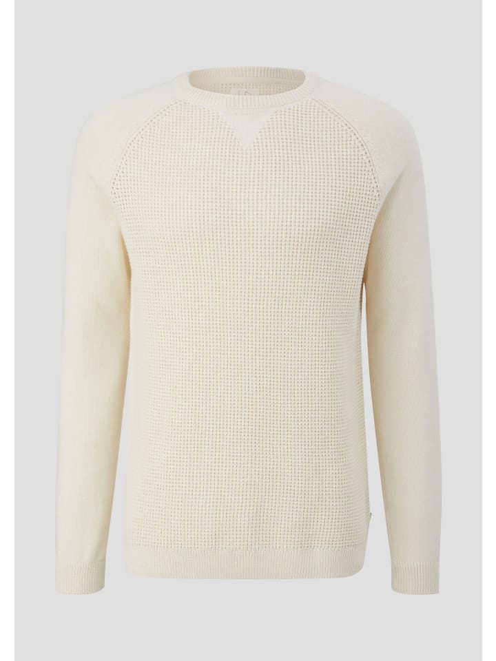 

QS Вязаный свитер цвета 01W0_белый