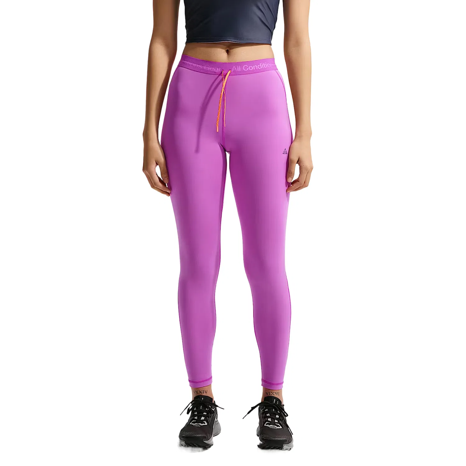 Брюки ACG Quick Dry женские Nike, Bright Purple/Safety Orange/Black/Black