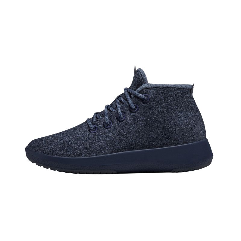 

Кроссовки Wool Runner Mizzles средней высоты, повседневные, мужские, Wilderness Star Blue Allbirds, Wilderness Star Blue