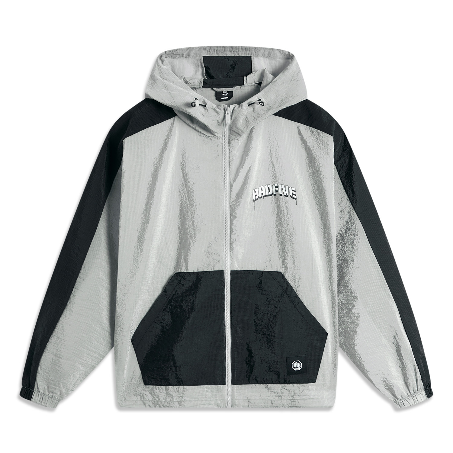 

LINING Тренч баскетбольной коллекции мужской туманно-серый черный, Mist Gray Black