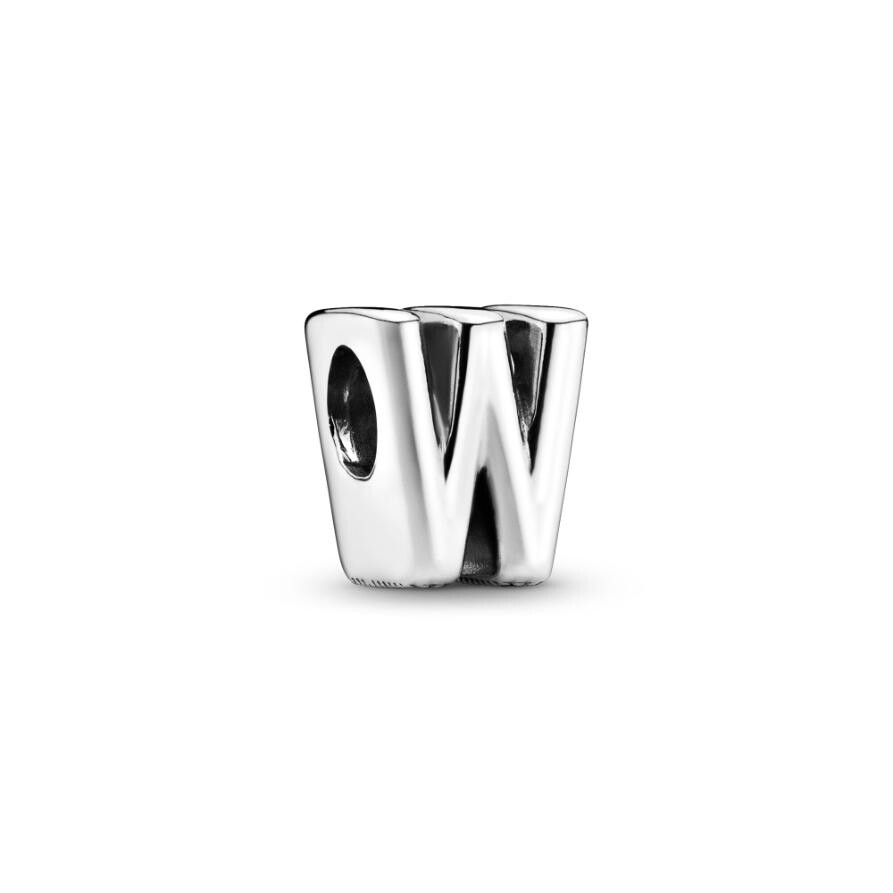 

Шарм Letter W Alphabet Pandora, стерлинговое серебро