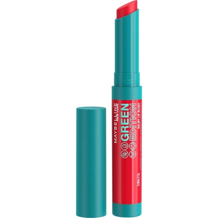 

Maybelline Green Edition Balmy Lip Blush Губная помада Organic Vegan Natural Color 004 Flare, Maybelline New York