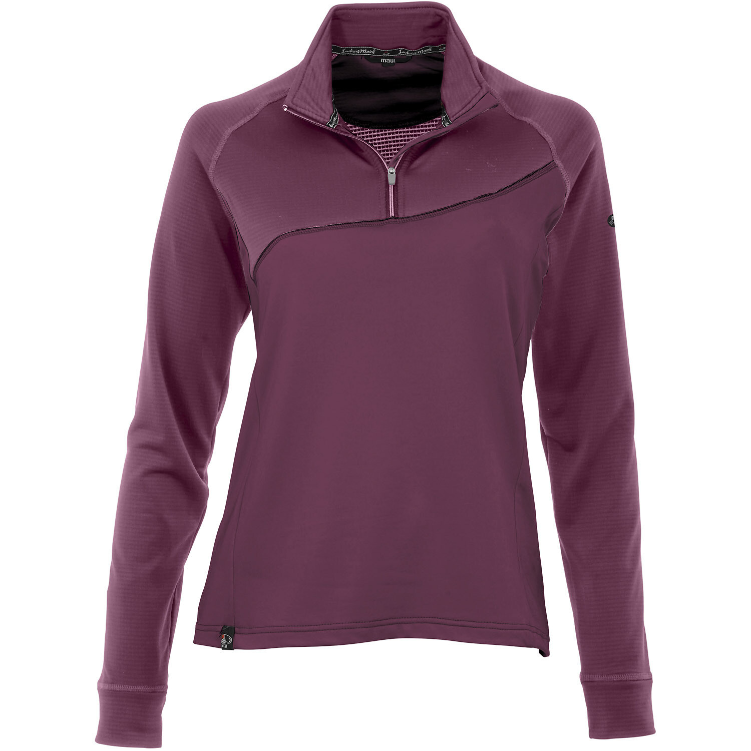 

Рубашка Maul Sport Funktionsshirt Nettetal XT, бордо