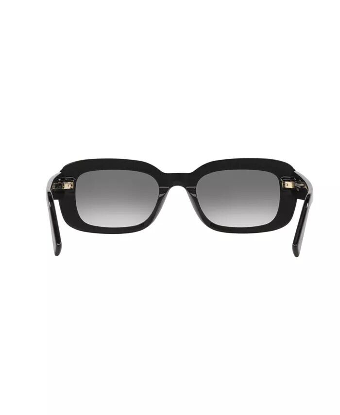 Женские солнцезащитные очки, SL M130 Ys000525 Saint Laurent, черный — фото 4